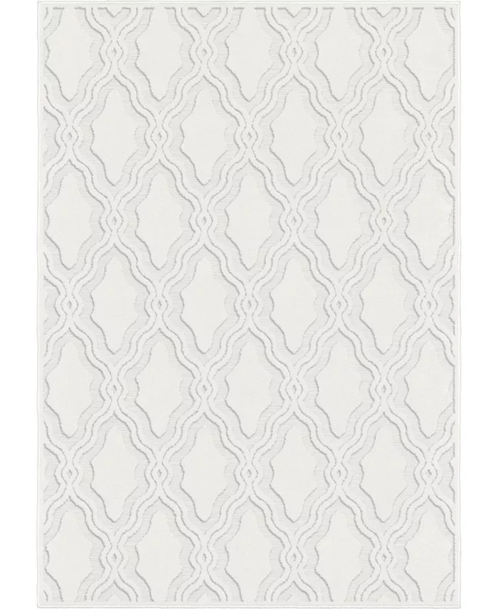 My Texas House Cotton Blossom Natural Outdoor Area Rug Collection - Intensery