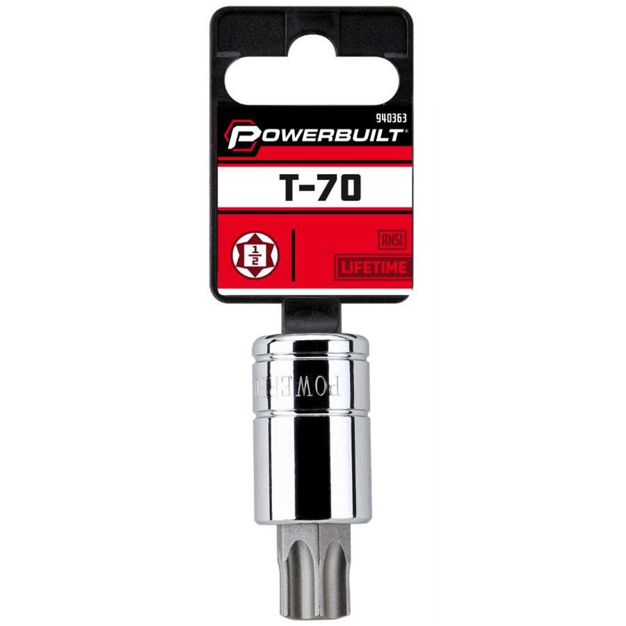 Powerbuilt Tools 940363 Powerbuilt Torx Bit Sockets - Intensery