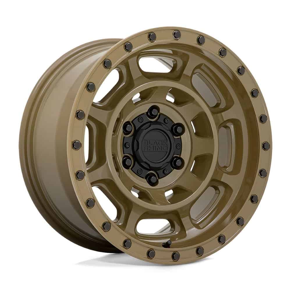 Black Rhino BLCNV 17X8.5 6X5.5 GATOR-GRN -10MM - Intensery