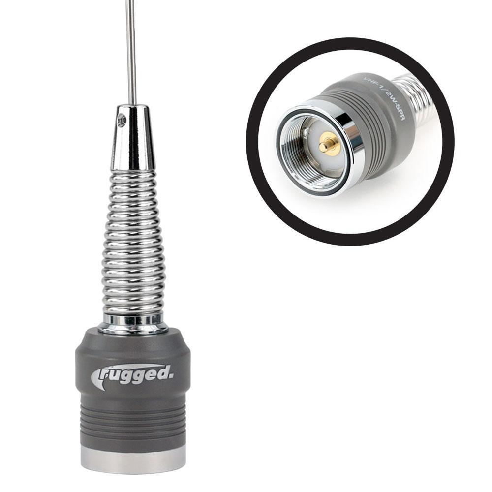 Rugged Radios VHF-1/2W-SPR Rugged Radios VHF 1/2 Wave No Ground Plane Antennas - Intensery
