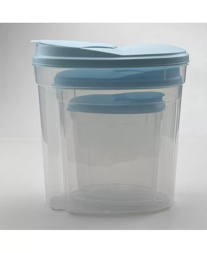 Art Cook 6 Piece Plastic Food Storage with Pourable Lid Set - Intensery