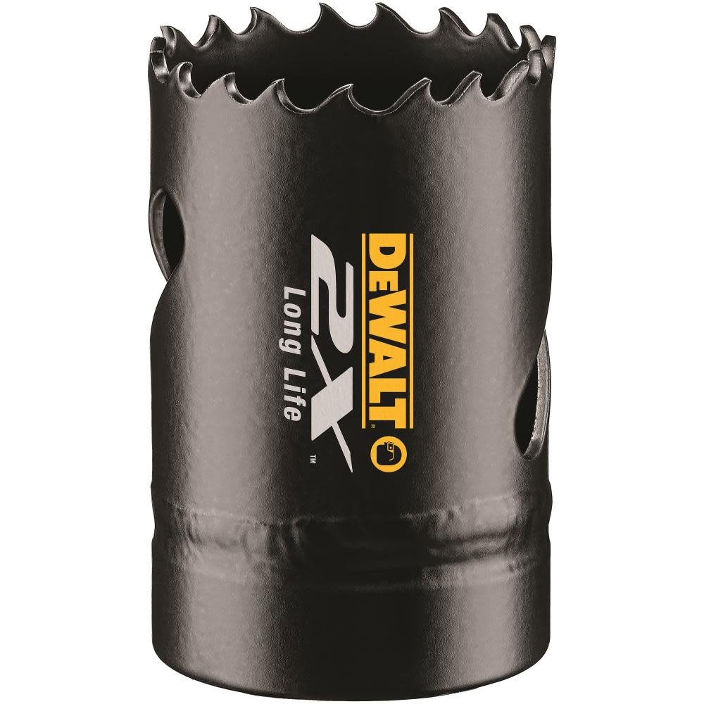 DEWALT 1 In. (25mm) 2X Hole Saw DWA1816 from DEWALT - Intensery