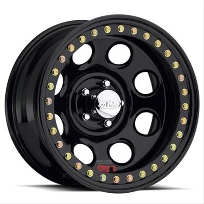 Raceline Wheels RT8150055 Raceline Wheels Competition Beadlock Rock 8 Black Wheels - Intensery
