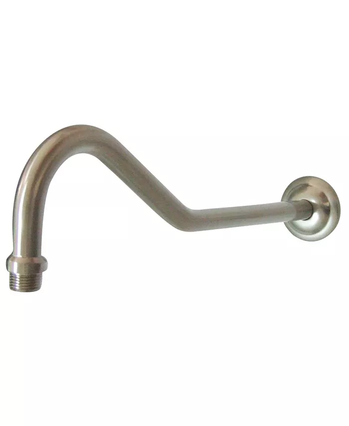 Kingston Brass Restoration 17-Inch Shower Arm in Brushed Nickel - Intensery