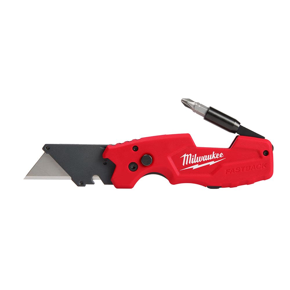 Milwaukee FASTBACK 6IN1 Folding Utility Knife 48-22-1505 from Milwaukee - Intensery