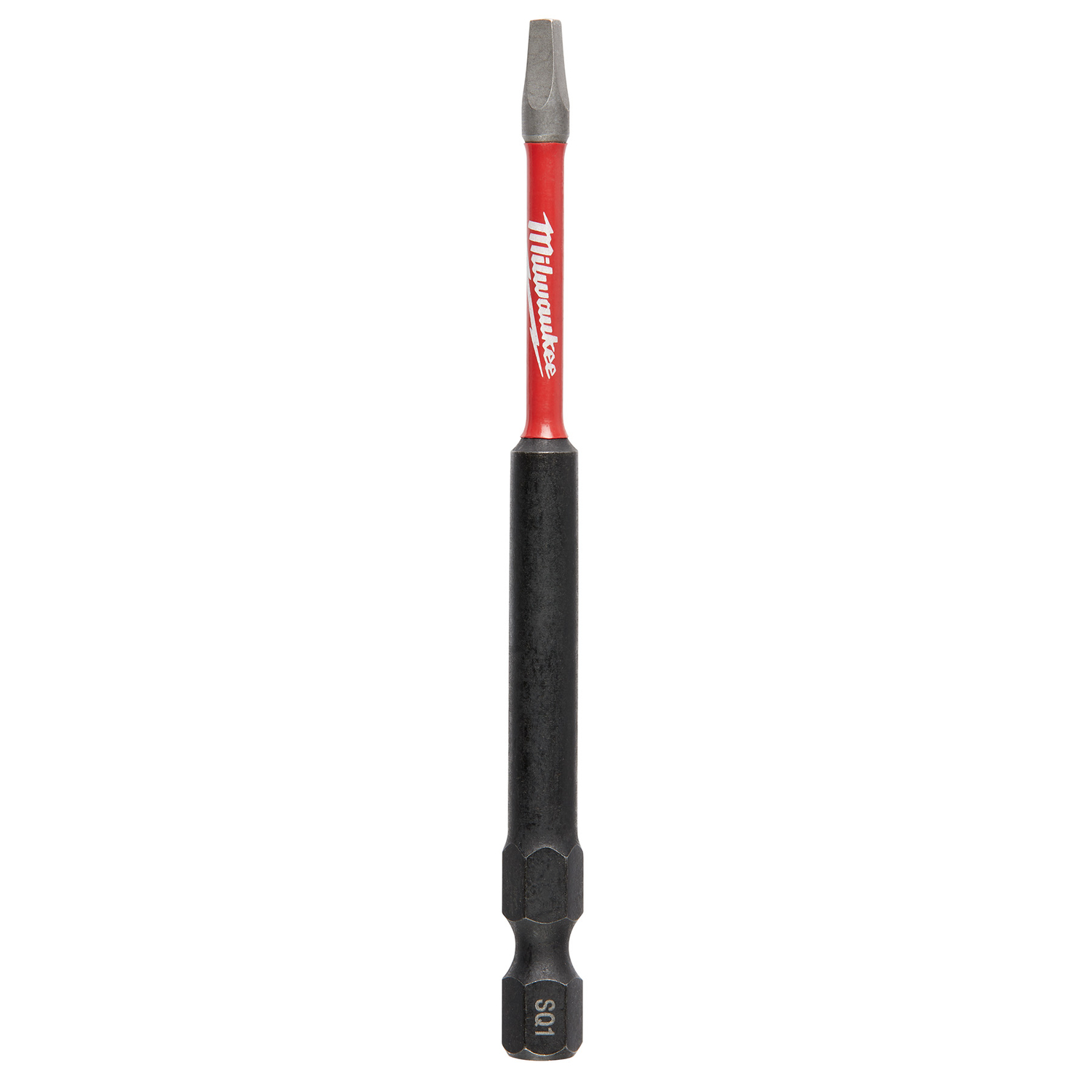 Milwaukee Shockwave Square Recess #1 X 3-1/2 in. L Impact Power Bit Steel 1 pc - Intensery