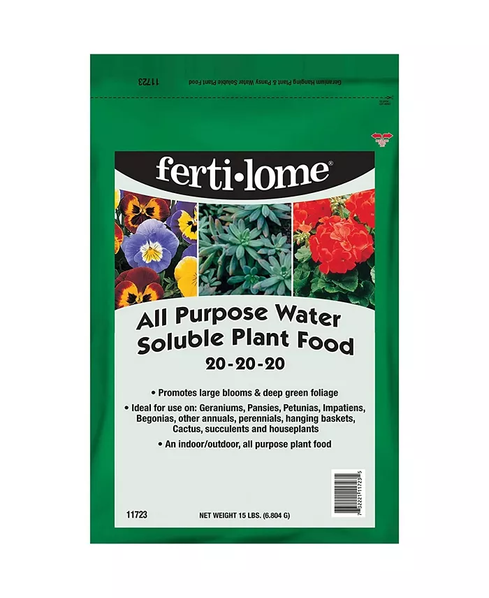 Fertilome All Purpose Water Soluble Plant Food， 15lb - Intensery