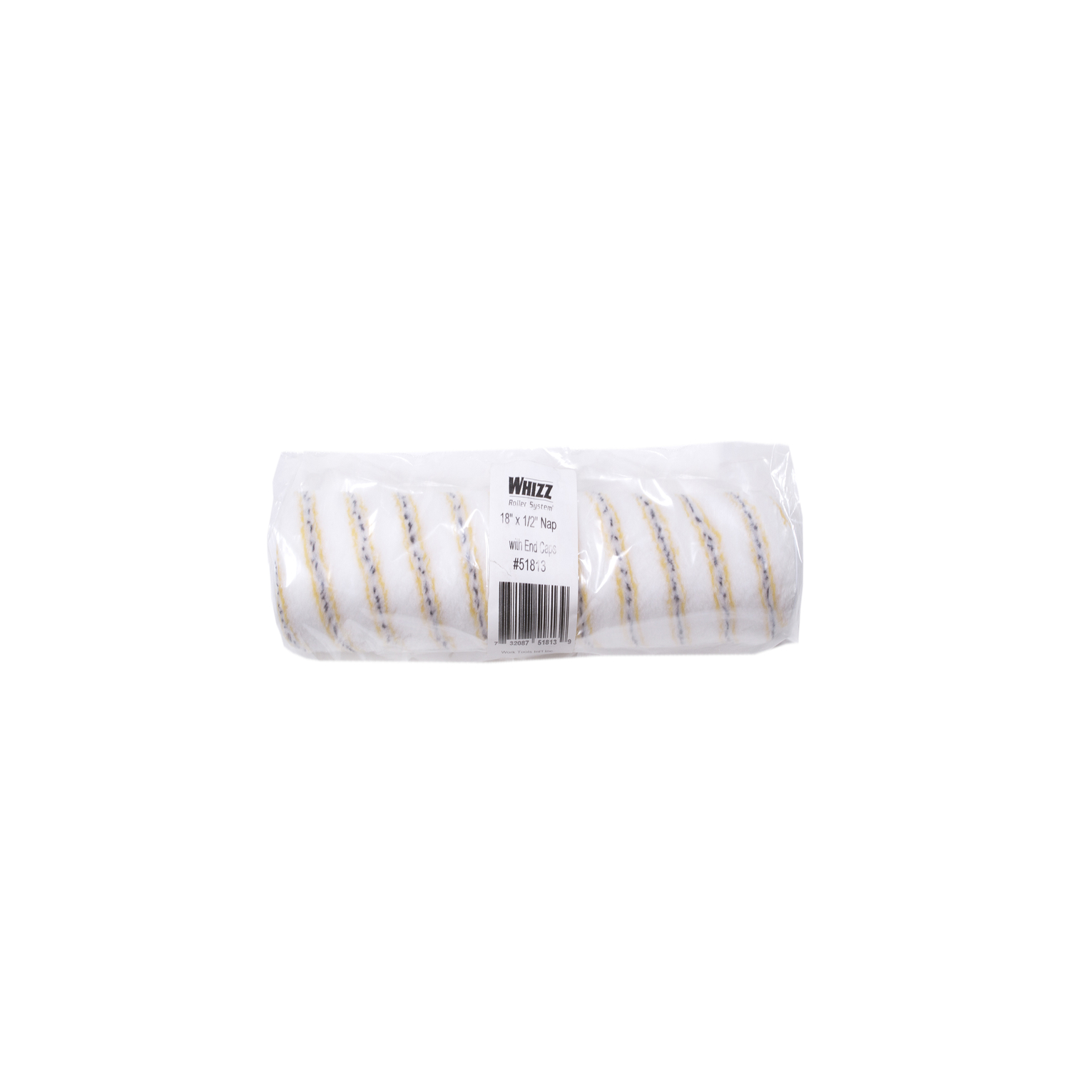 Whizz Microfiber 18 in. W X 1/2 in. Cage Paint Roller Cover 1 pk - Intensery