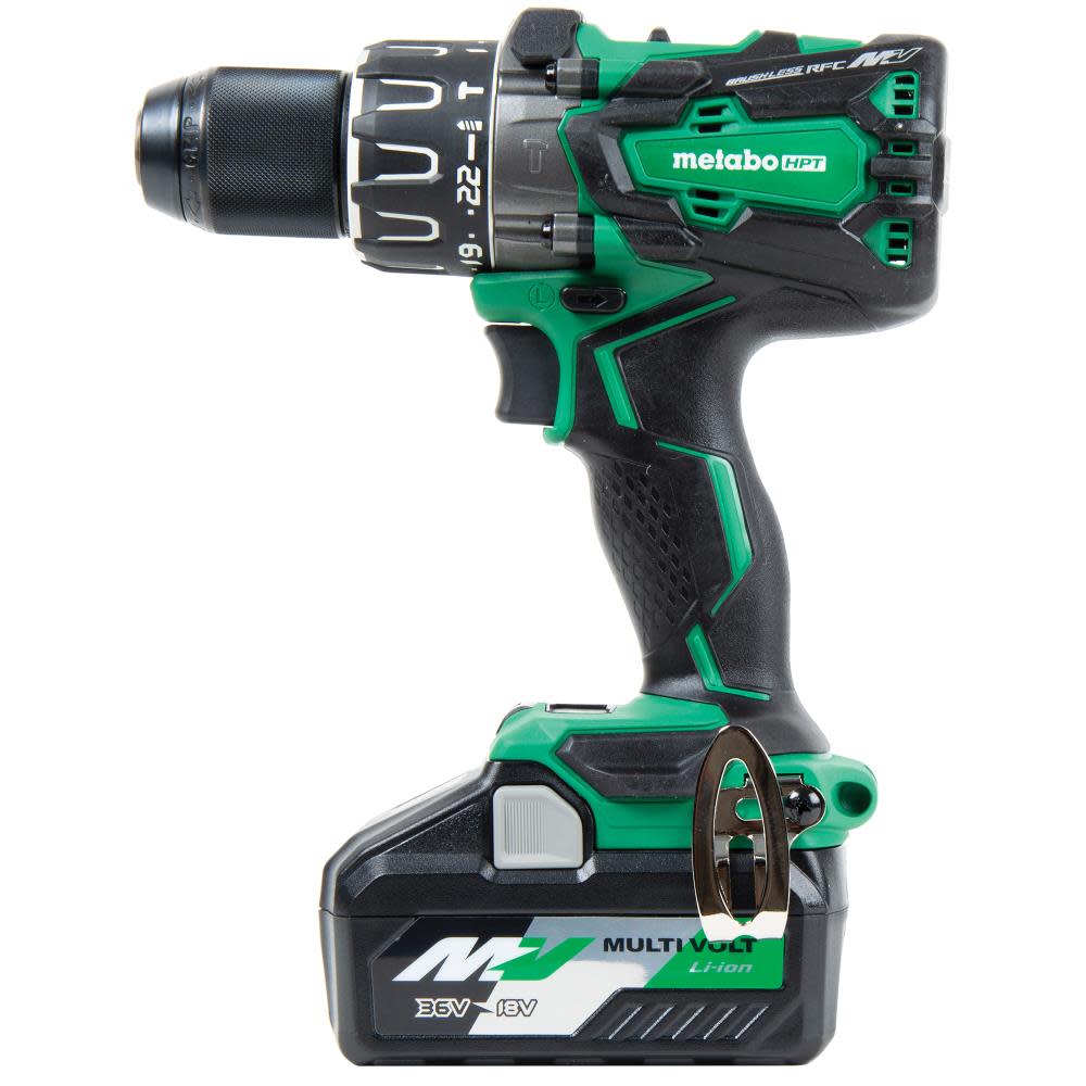 Metabo HPT Multivolt 36V Brushless Hammer Drill Kit DV36DAM from Metabo HPT - Intensery