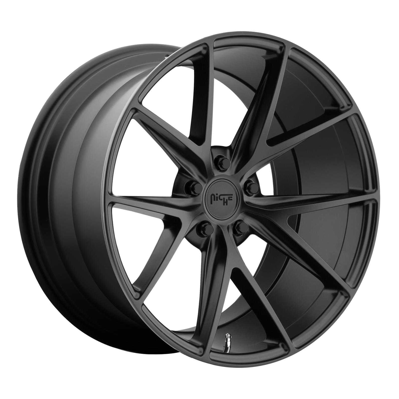 Niche Wheels M117199521+35 Niche M117 Misano Satin Black Wheels - Intensery