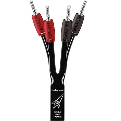 AudioQuest 10 Feet Rocket 88 With 72v DBS Speaker Cable - Intensery