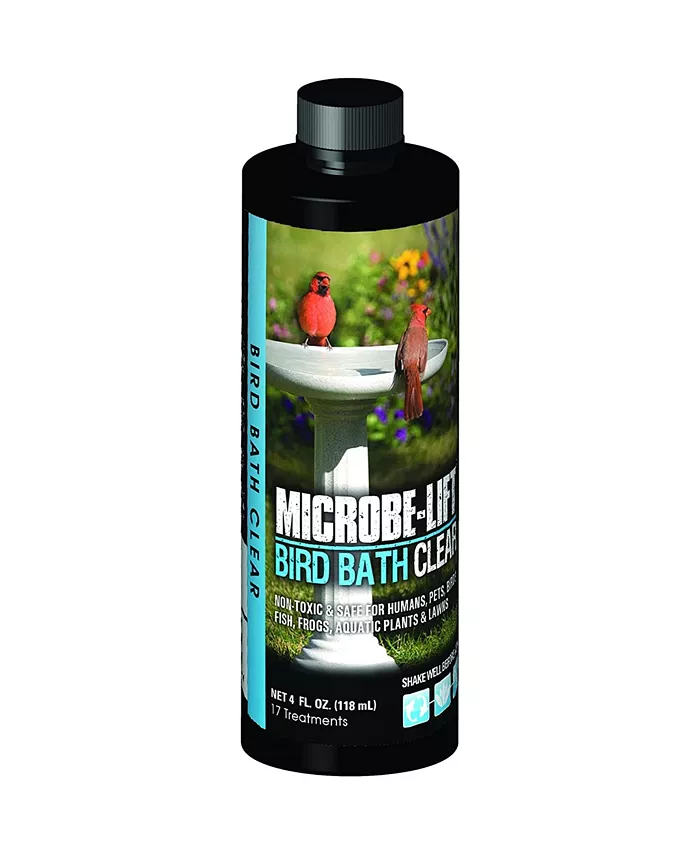 Ecological Lab 10BBC4-24D， Microbe Lift Bird Bath Cleaner， 4-Ounce - Intensery