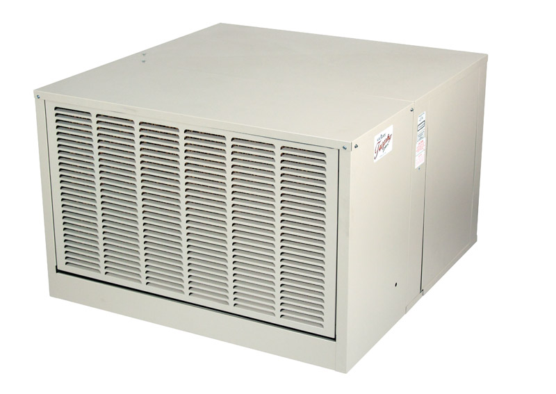 Phoenix Aerocool Series 850 sq ft Down Draft Cooler Cabinet 6800 CFM - Intensery
