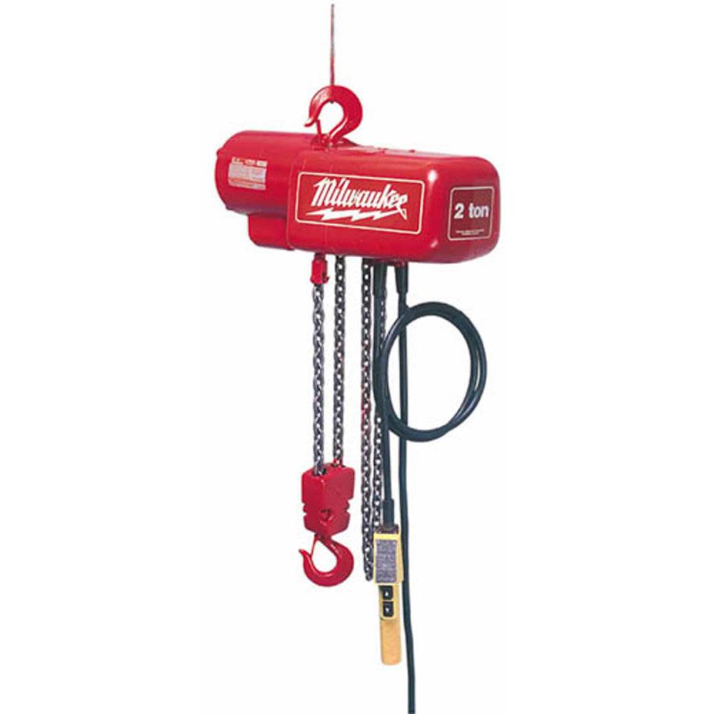 Milwaukee 1/2 Ton Electric Chain Hoist 9562 from Milwaukee - Intensery