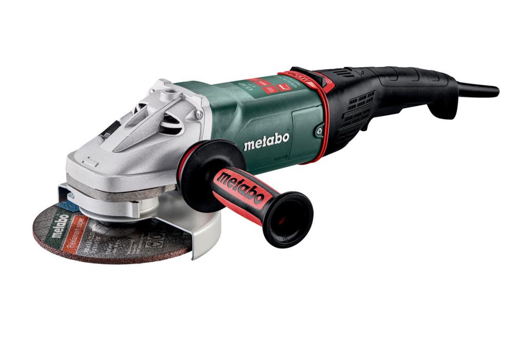 WEPB 24-180 MVT， 7 Angle Grinder， 8，450 RPM， 15.0 AMP with Brake， Non-Locking Paddle， Electronics - Intensery