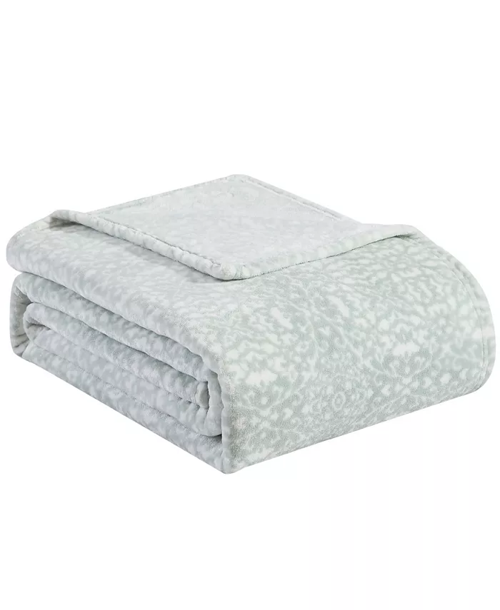Tommy Bahama Home Tommy Bahama Starfish Geo Ultra Soft Plush King Blanket - Intensery