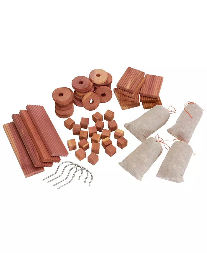 Household Essentials 56 Piece Set， Cedar - Intensery