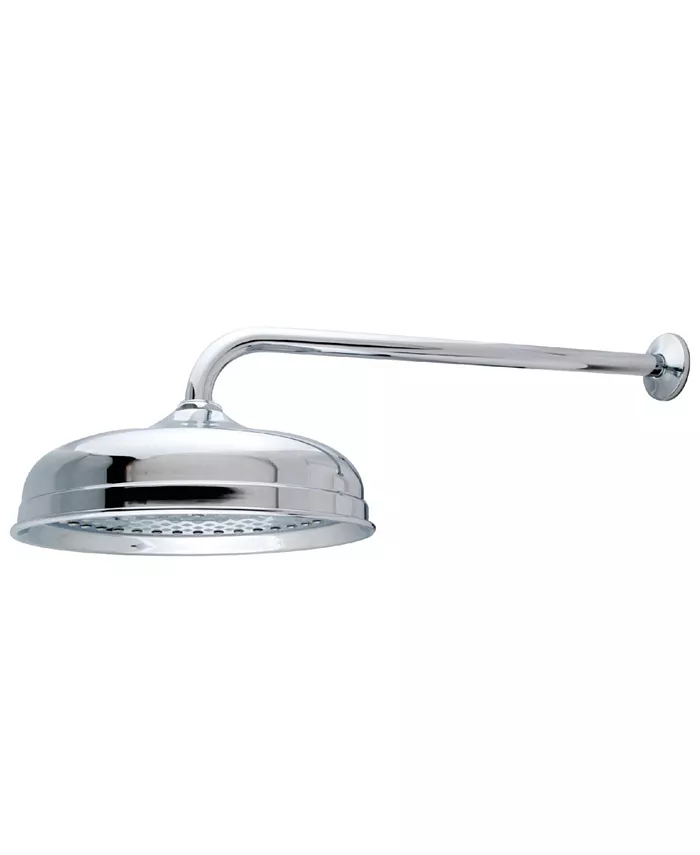 Kingston Brass Trimscape 10-Inch Shower Head with 17-Inch Shower Arm in Polished Chrome - Intensery