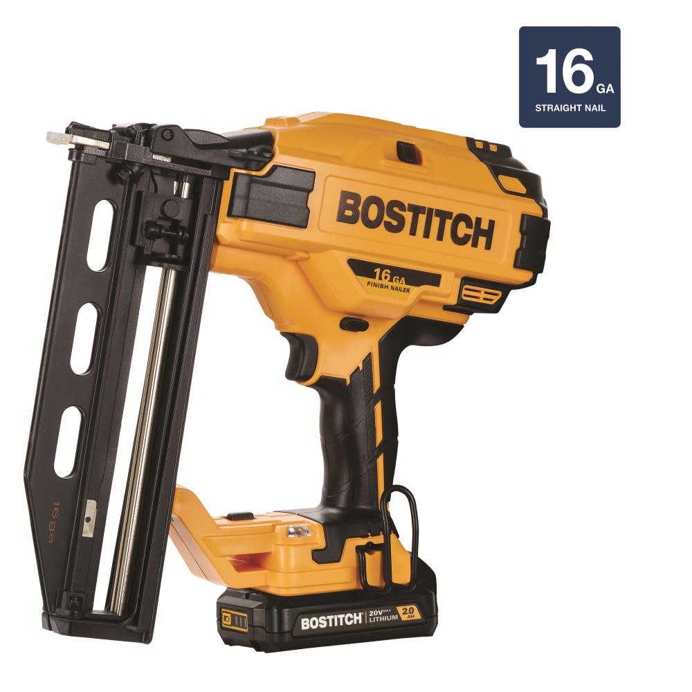 20 V MAX 16 Gauge Straight Finish Nailer Kit - Intensery