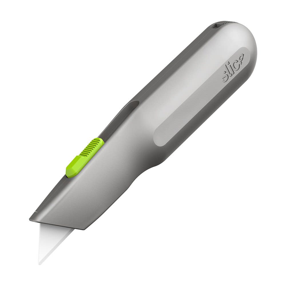 Slice Utility Knife Auto Retractable Metal Handle - Intensery