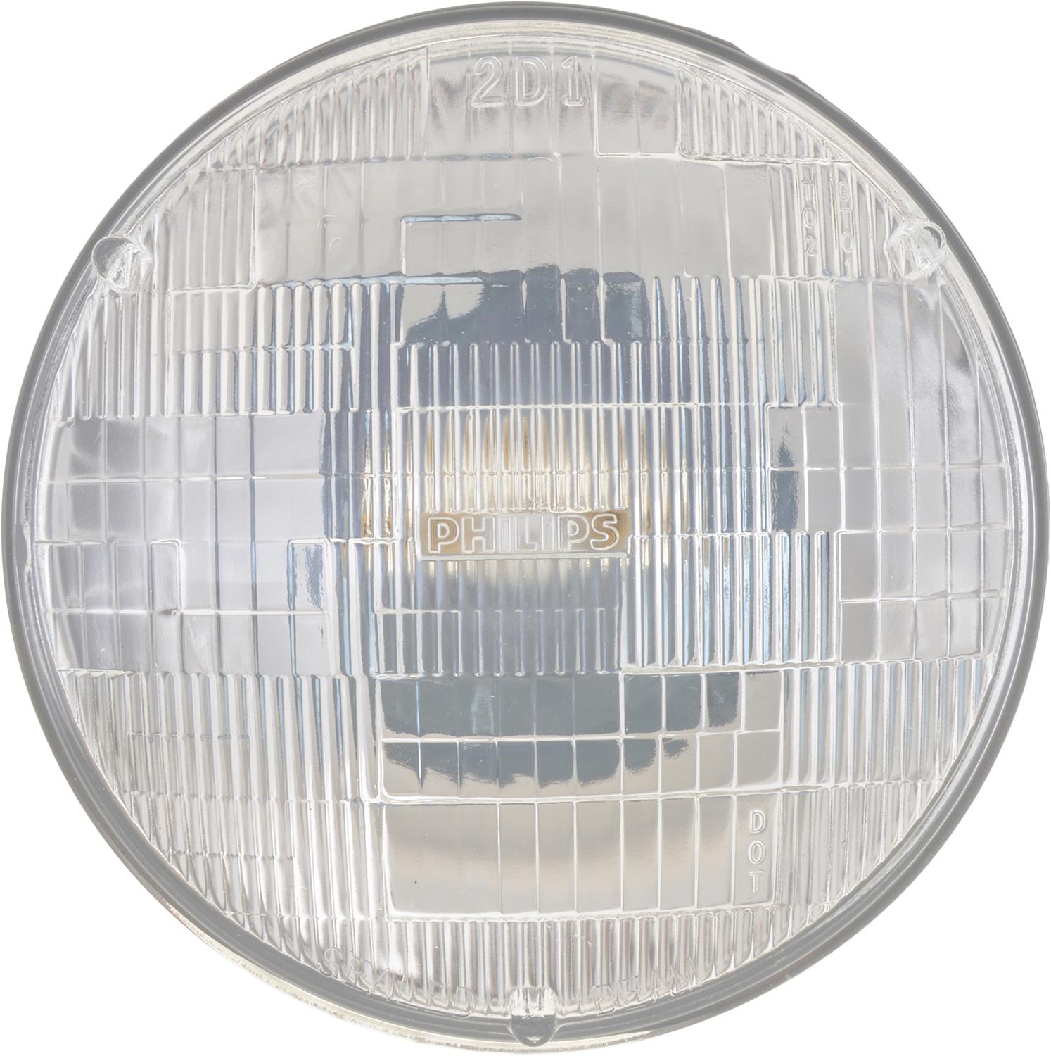 Philips Auto Lighting H6024CVC1 Philips CrystalVision Ultra Sealed Beam Headlights - Intensery