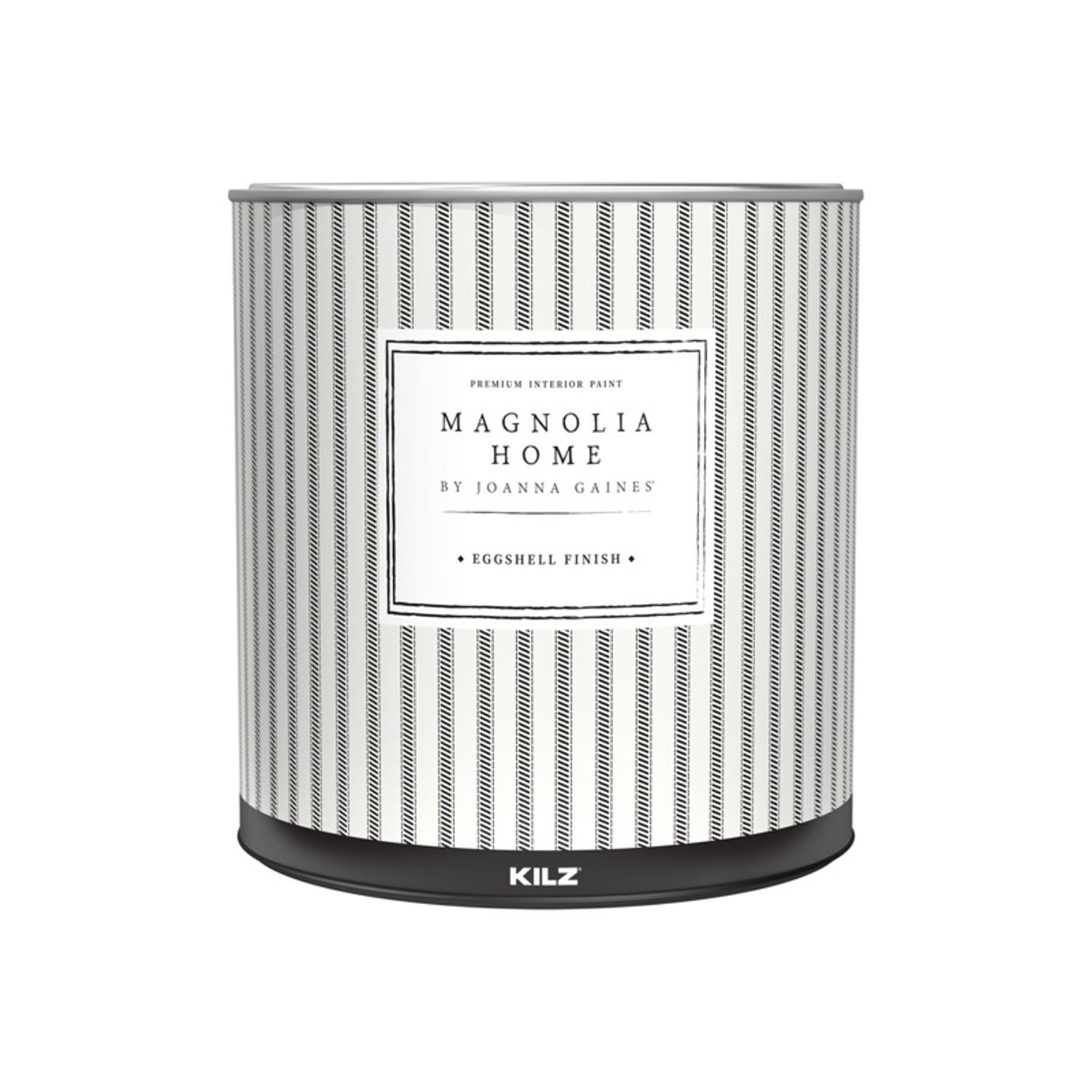 Magnolia Home by Joanna Gaines Eggshell Base 2 Paint and Primer Interior 1 qt - Intensery