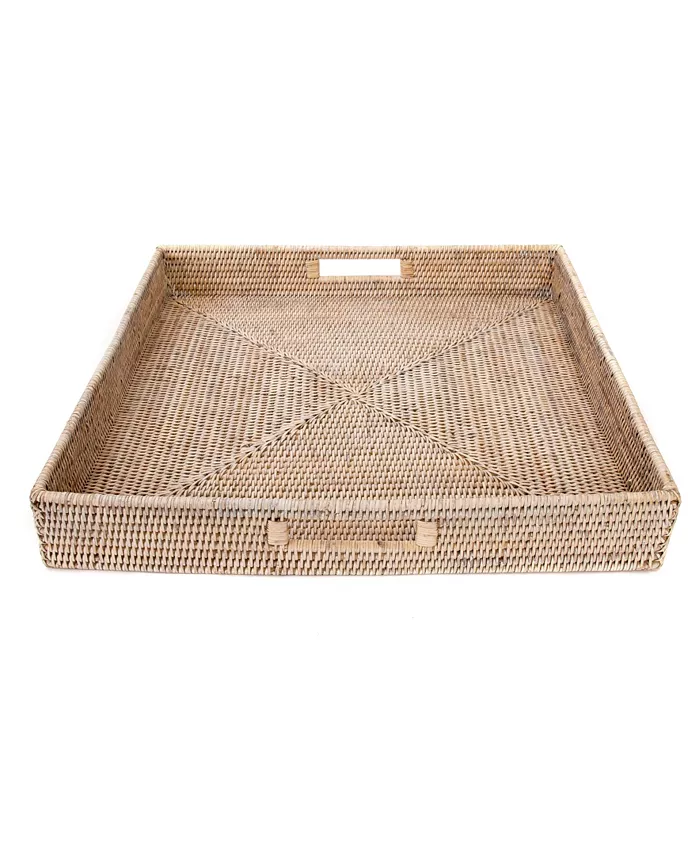 Artifacts Trading Company Square Ottoman Tray - Intensery