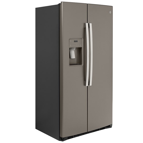 21.8 cu ft Side-by-Side Slate Refrigerator - Intensery