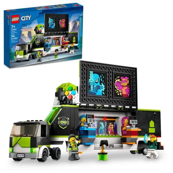 LEGO City Gaming Tournament Truck 60388 Building Toy Set - Intensery