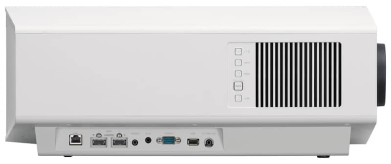 White 4K HDR Laser Home Theater Projector With 2，500 Lumens Of Brightness - Intensery