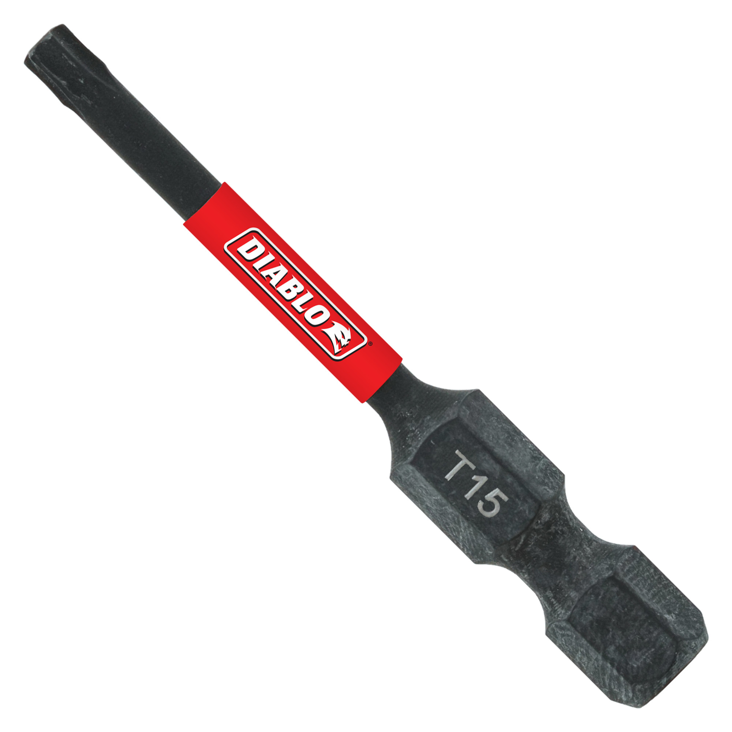 Diablo Torx #15 X 2 in. L Driver Bit Black Oxide 1 pc - Intensery