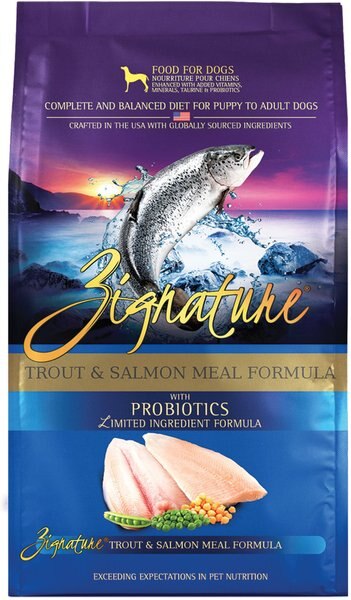 Zignature Limited Ingredient Formula Trout and Salmon Meal Dry Dog Food - Intensery