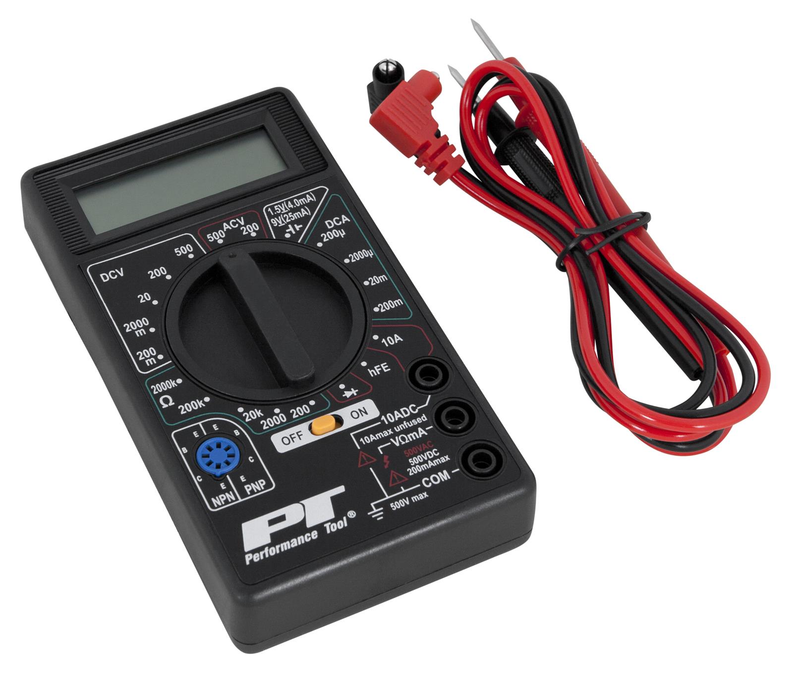 Performance Tool W2974 Performance Tool Digital Multi-Testers - Intensery