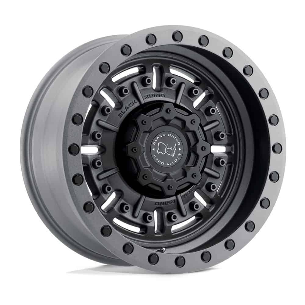 Black Rhino BLABR 20X9.5 6X5.5 TXT-M-GNMTL 02MM - Intensery