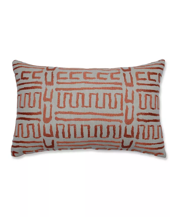 Pillow Perfect Primitive Sunset Rectangular Throw Pillow - Intensery