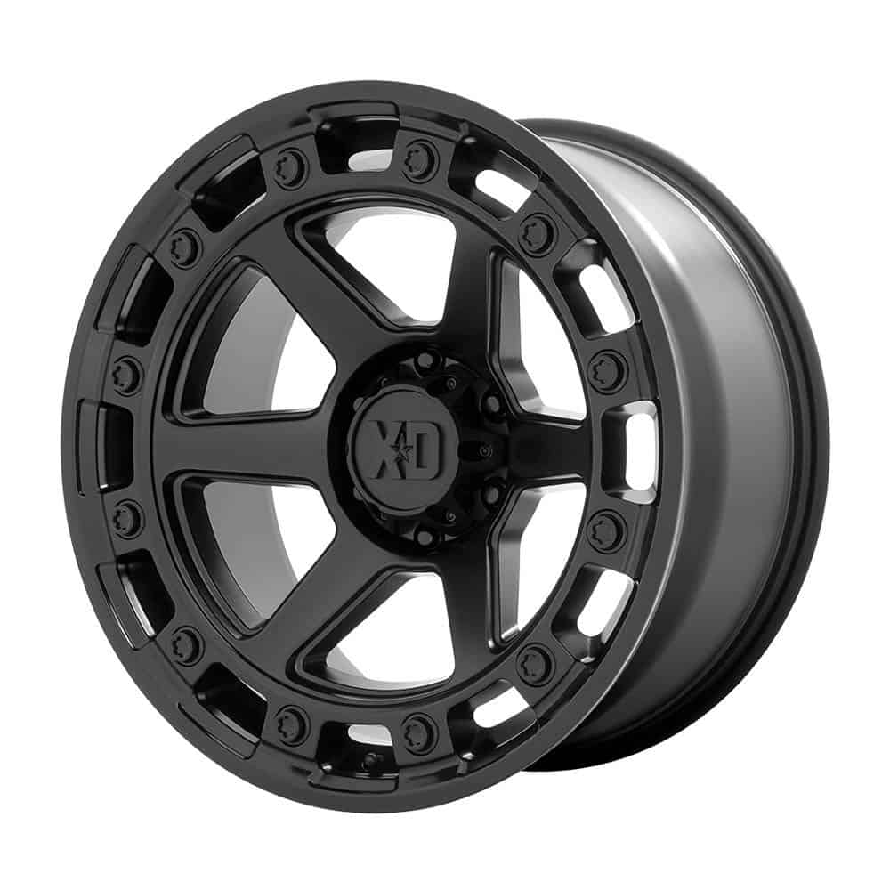XD XD862 RAID XD862 20X10 6X135 S-BLK -18MM - Intensery
