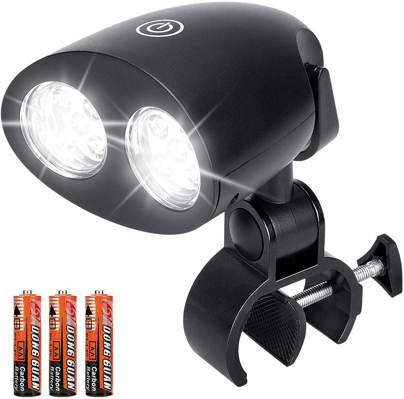 Barbecue Grill Light Batteries Included, 360°Rotation with 10 Super Bright LED Lights, Durable, Weather Resistant for BBQ Gas/Charcoal/Electric Grill - Intensery