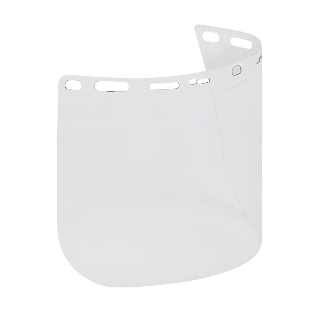 Protective Industrial Products Safety Visor Bouton Optical Universal Fit Flat Polycarbonate - Intensery