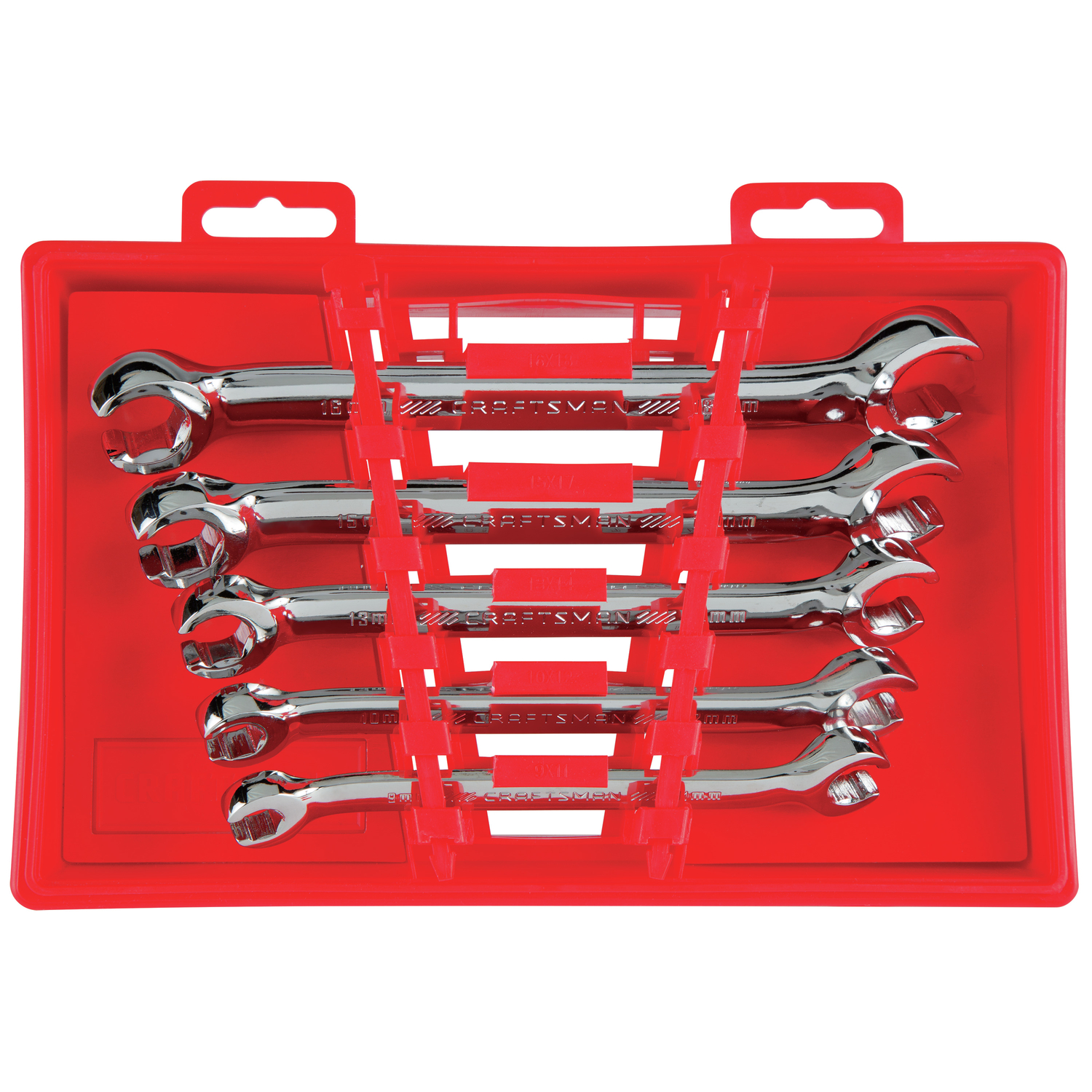Craftsman 6 Point Metric Flare Nut Wrench Set 5 pc - Intensery