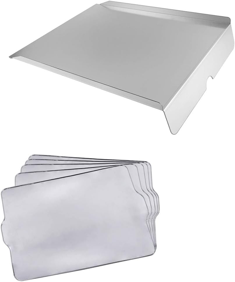 Drip Tray & Liners Kit for Traeger 22, Pro Series 22, Eastwood 22, BBQ Pig & Lil Tex, Lil Tex Pro, Century 22, Homestead 520, Mesa 22 Pellet Grills - Intensery