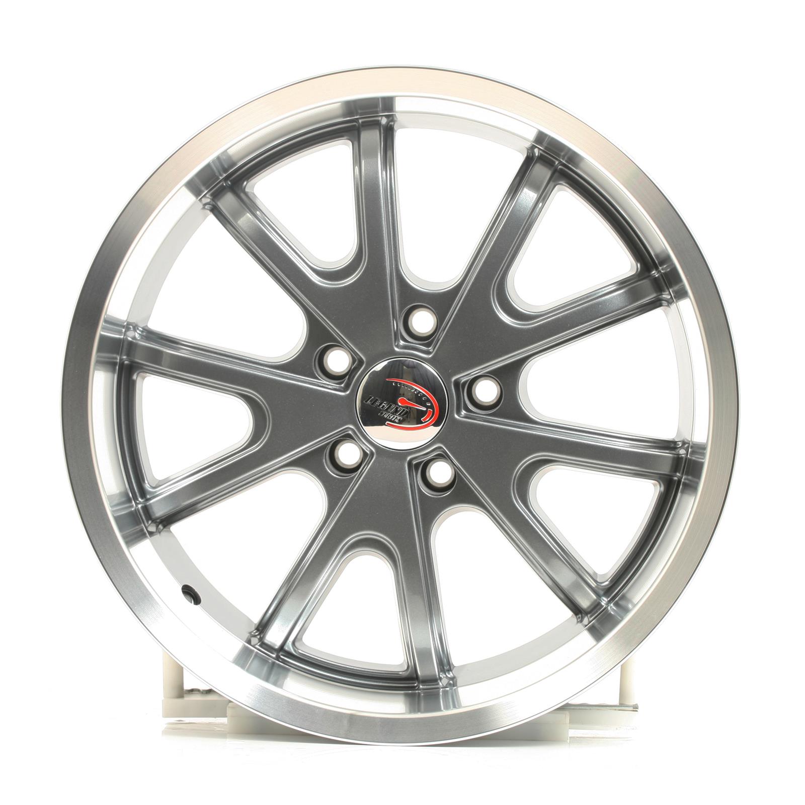 Vision Wheel 143-8861GMML-6 Vision American Muscle 143 Torque Series Gunmetal Wheels - Intensery