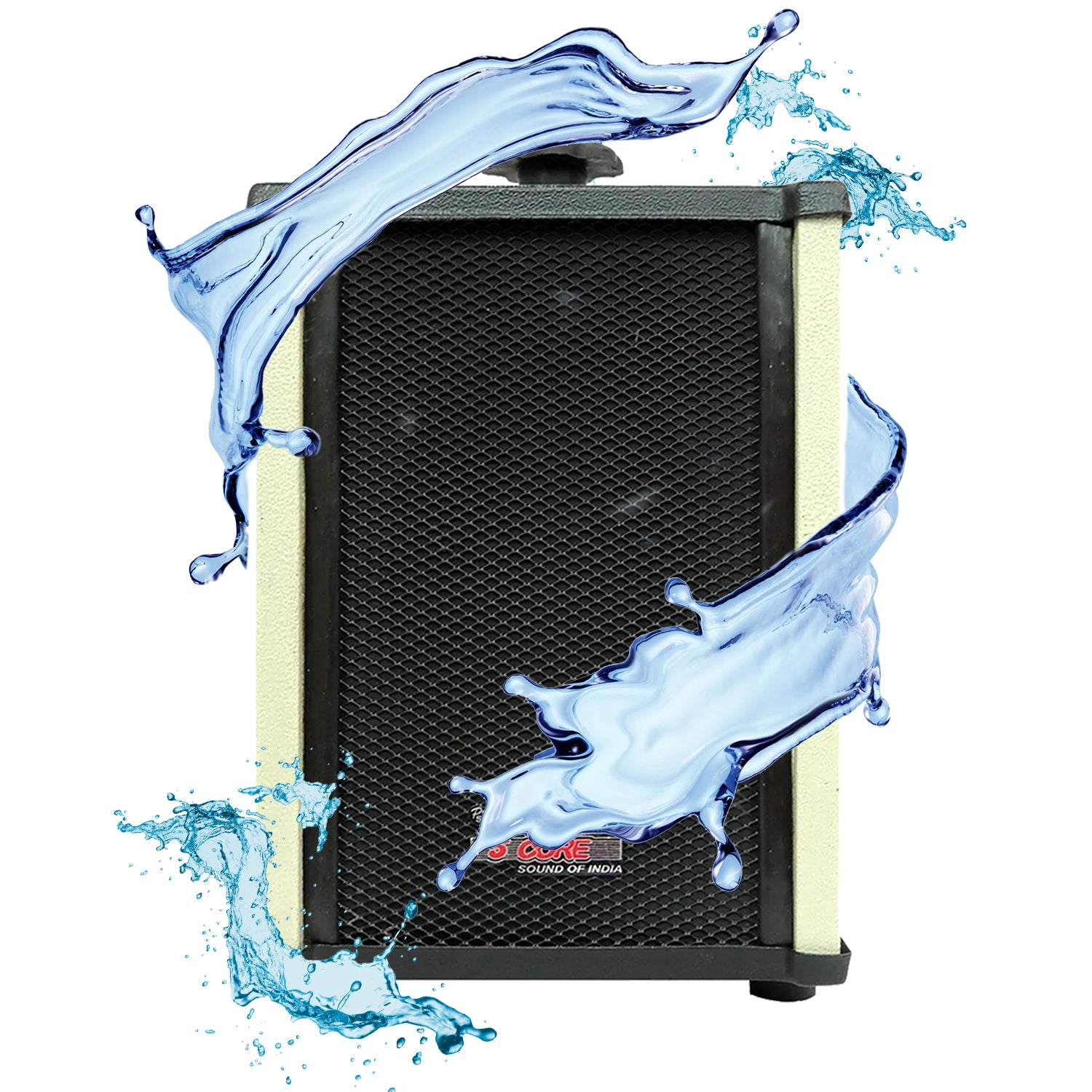5 CORE 6 Inch in-Wall Speaker 4Ohm High Performance 10 Watt Outdoor Indoor Speaker with Effortless Mounting Swivel, All Weather Resistance, Stereo Sou - Intensery
