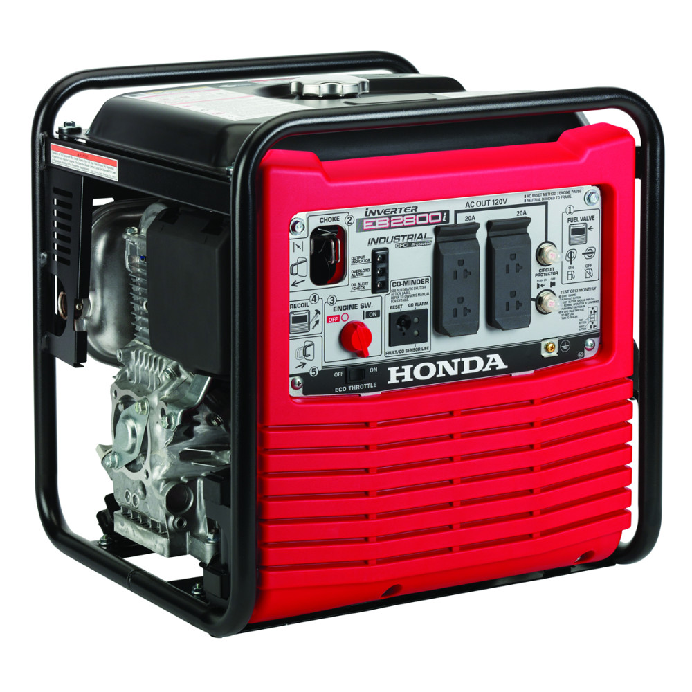 Honda Inverter Generator Gas 186cc 2800W with CO Minder - Intensery