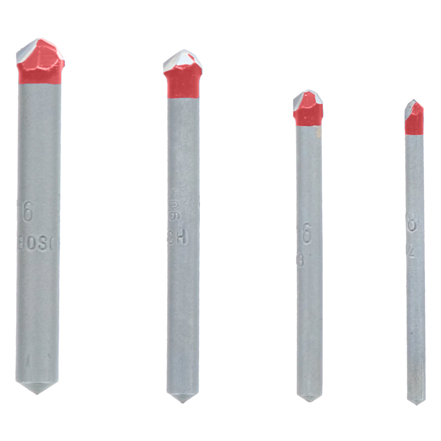 Diablo Carbide Tipped Tile and Stone Drill Bit Set 4 pc - Intensery