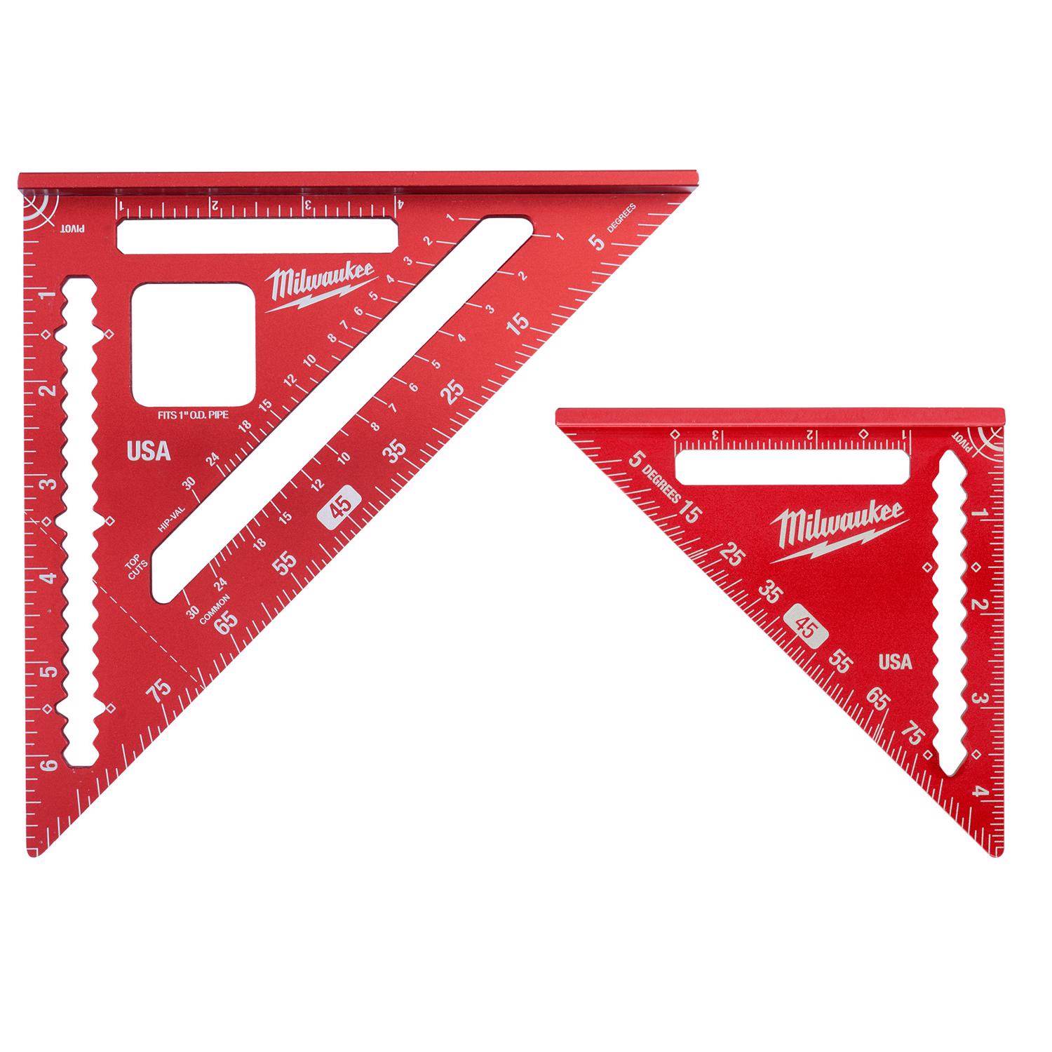 Milwaukee in. L Aluminum Square Set - Intensery