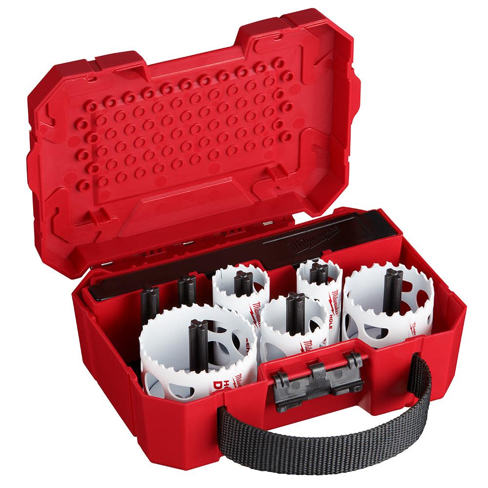 Milwaukee HOLE DOZER Large Diameter Hole Saw Kit 9pc 49-22-4009 from Milwaukee - Intensery