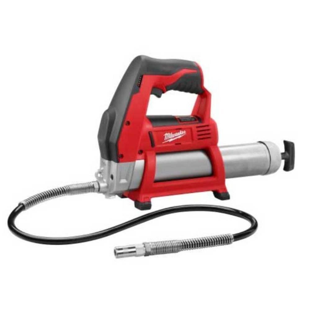 Milwaukee M12 Cordless Lithium-Ion Grease Gun (Tool Only) 2446-20 from Milwaukee - Intensery