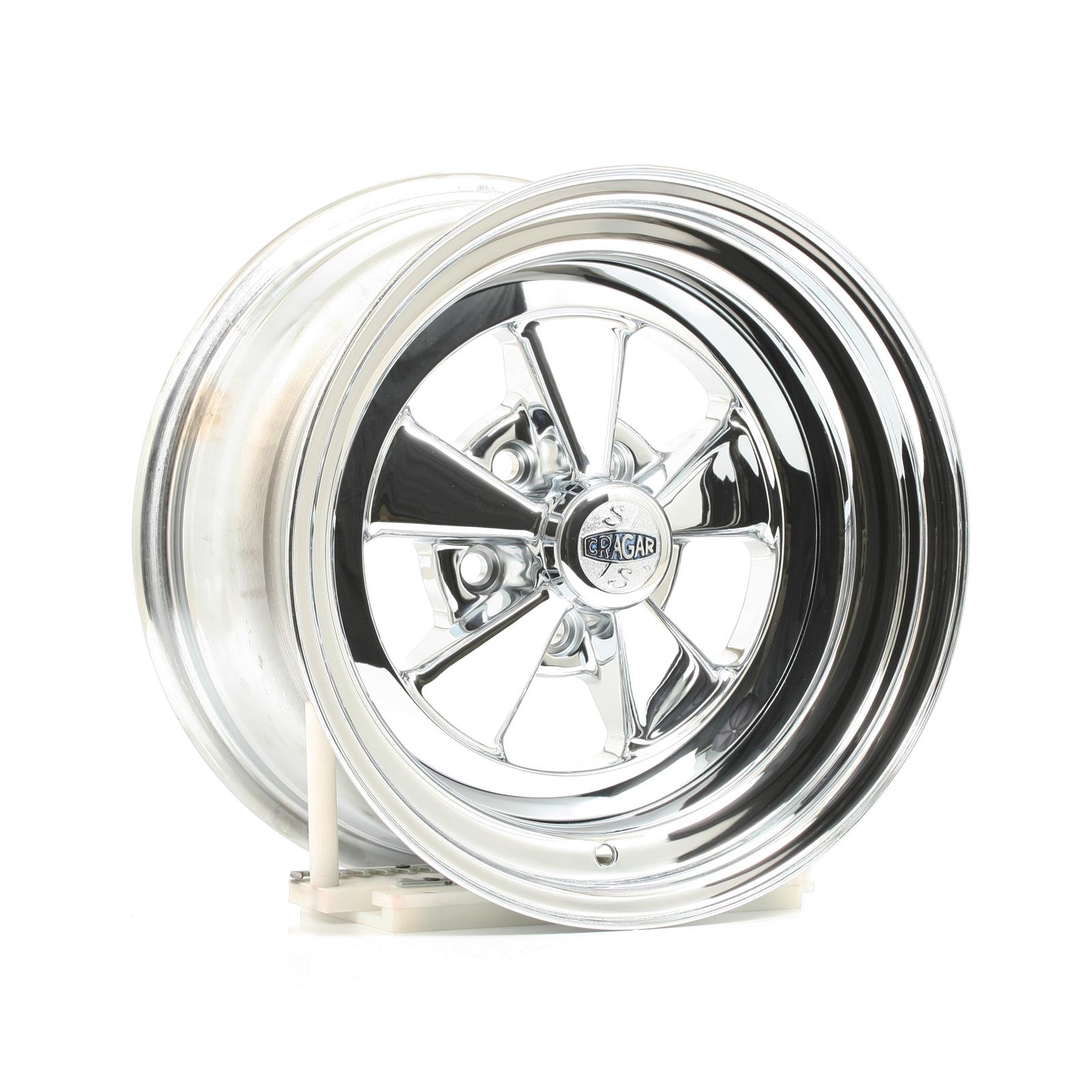 Cragar 1521913402B Cragar 61C Series S/S Super Sport Chrome Wheels - Intensery