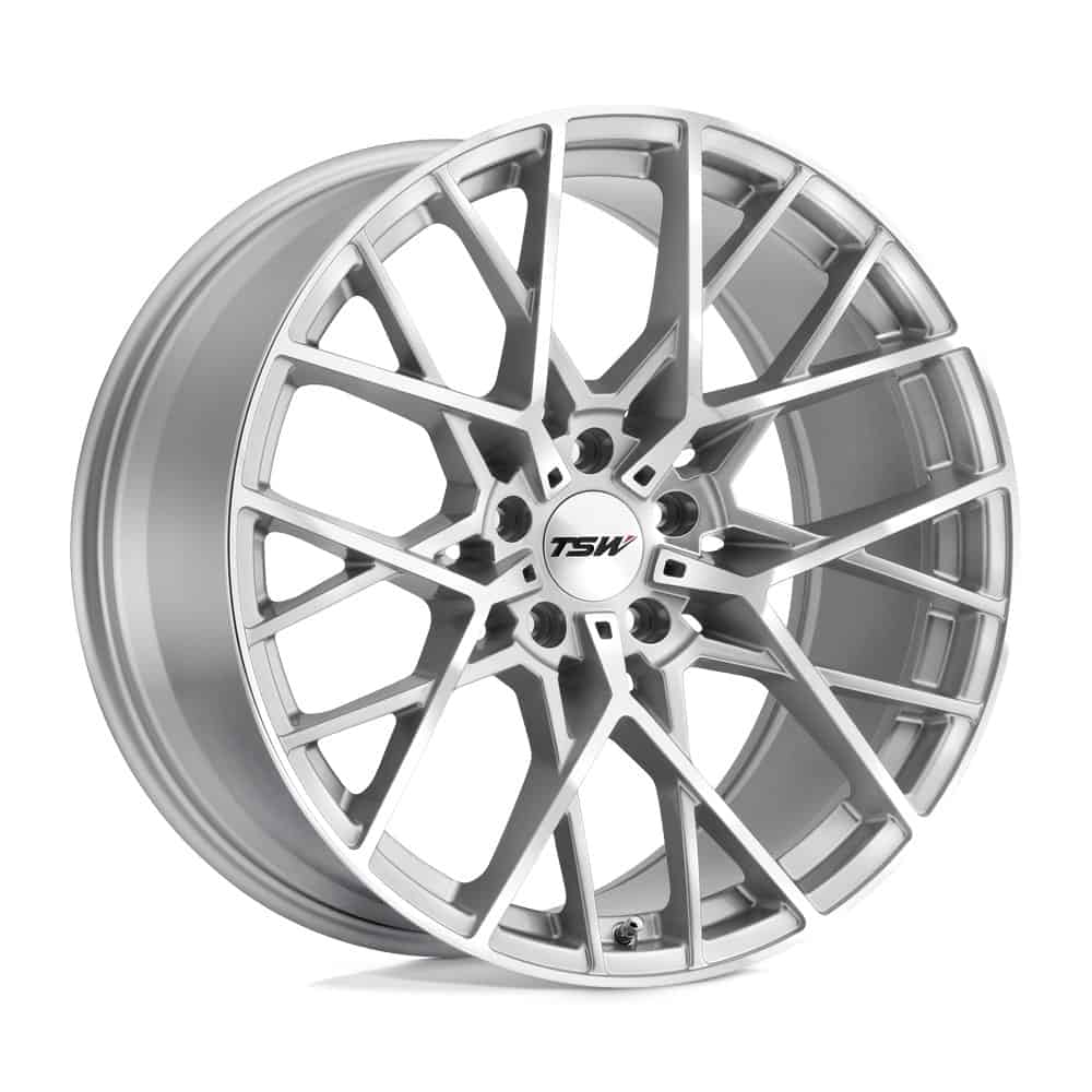 TSW TWSEB 18X8.5 5X112 SLV MIR FACE 32MM - Intensery
