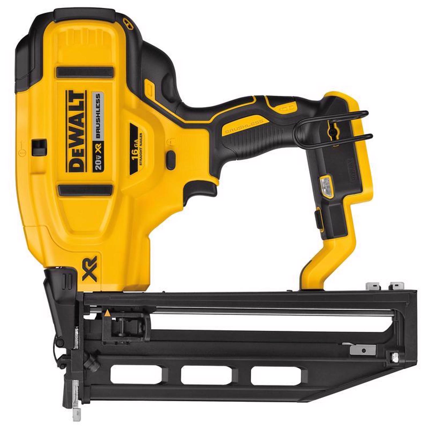 DeWalt 20V Max XR 16 Ga. Cordless Nailer 20 V - Intensery